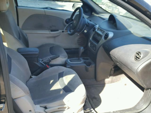 1G8AN12F94Z137740 - 2004 SATURN ION LEVEL BLACK photo 5