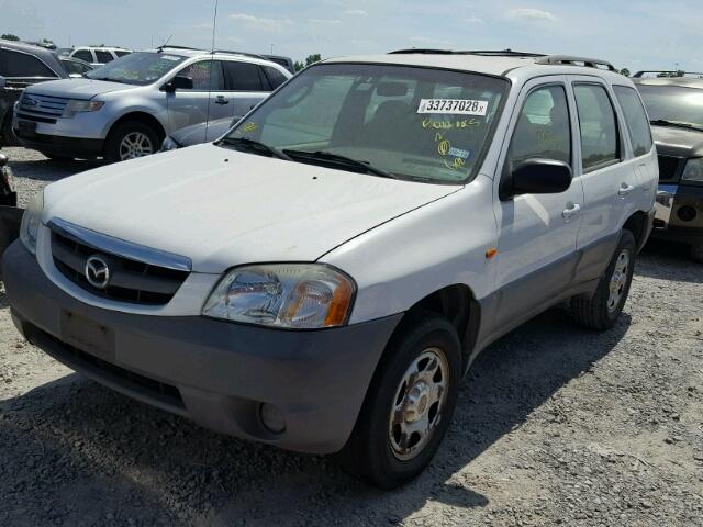4F2YU07B51KM63904 - 2001 MAZDA TRIBUTE DX 白色 照片 2