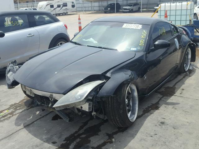 JN1AZ34D16M302989 - 2006 NISSAN 350Z COUPE BLACK photo 2