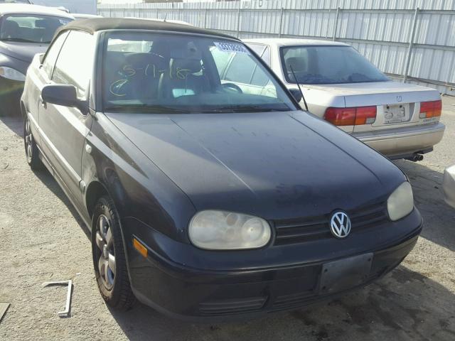3VWDC21V91M806509 - 2001 VOLKSWAGEN CABRIO GLX 黑色 照片 1