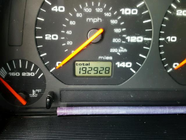 3VWDC21V91M806509 - 2001 VOLKSWAGEN CABRIO GLX 黑色 照片 8