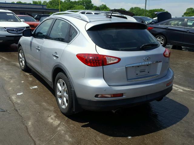 JNKAJ09E79M900611 - 2009 INFINITI EX35 BASE SILVER photo 3