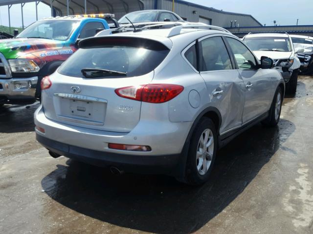 JNKAJ09E79M900611 - 2009 INFINITI EX35 BASE SILVER photo 4