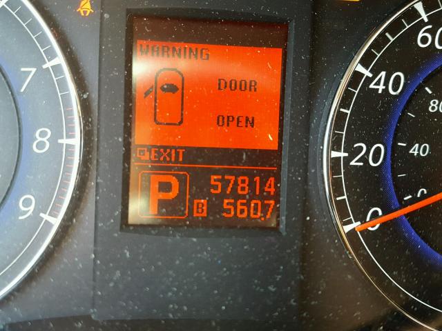 JNKAJ09E79M900611 - 2009 INFINITI EX35 BASE SILVER photo 8