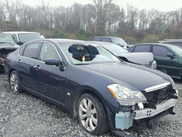 JNKAY01E57M304188 - 2007 INFINITI M35 BASE BLUE photo 1