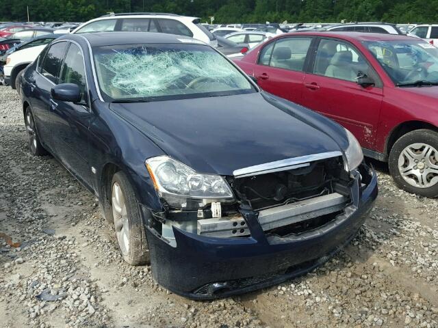 JNKAY01E57M304188 - 2007 INFINITI M35 BASE BLUE photo 9