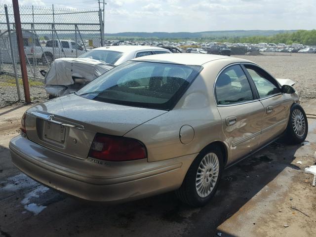 1MEFM50U01A654067 - 2001 MERCURY SABLE GS GOLD photo 4