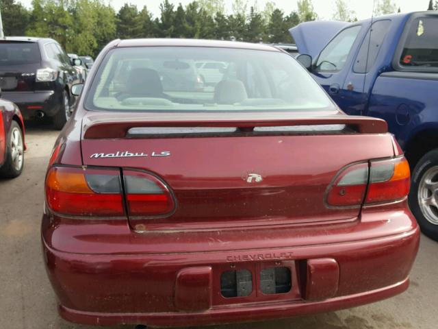 1G1NE52J23M626763 - 2003 CHEVROLET MALIBU LS 红色 照片 9