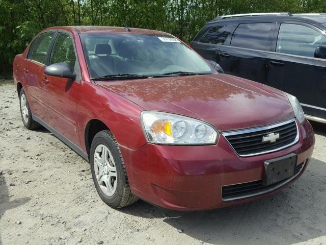 1G1ZS57F87F286558 - 2007 CHEVROLET MALIBU LS წითელი ფოტო 1