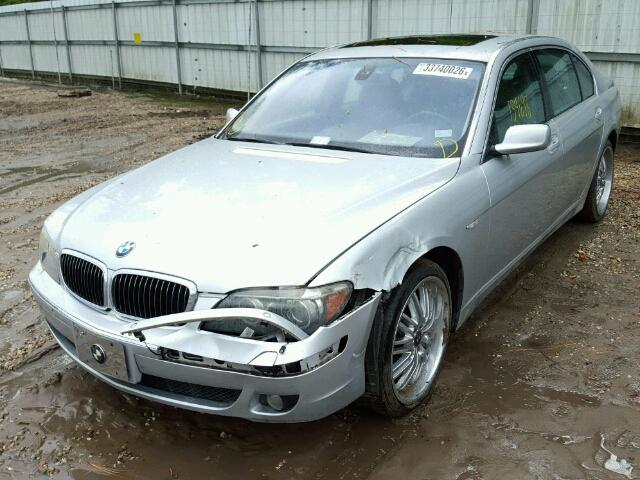 WBAHN83546DT64110 - 2006 BMW 750 LI SILVER photo 2