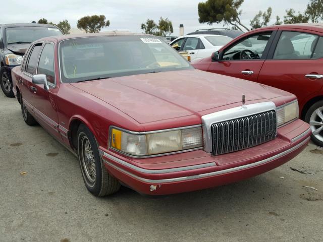 1LNLM82W0RY686777 - 1994 LINCOLN TOWN CAR S MAROON photo 1