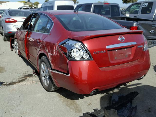 1N4CL21E37C217843 - 2007 NISSAN ALTIMA HYB RED photo 3