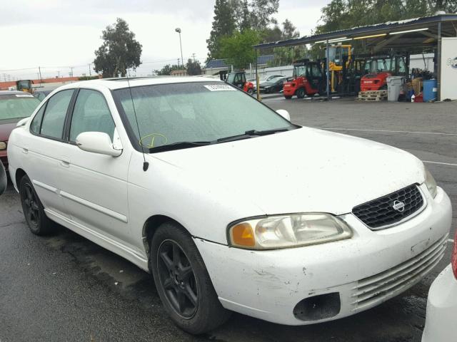 3N1BB51D81L118967 - 2001 NISSAN SENTRA SE WHITE photo 1