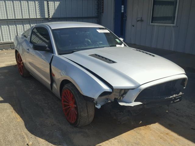 1ZVBP8CF4E5218789 - 2014 FORD MUSTANG GT SILVER photo 1