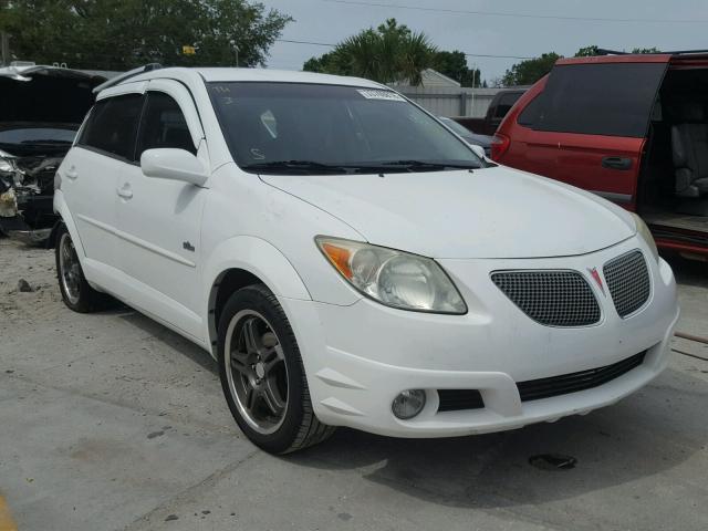 5Y2SL63815Z409048 - 2005 PONTIAC VIBE WHITE photo 1