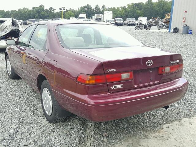 4T1BG22K2WU861112 - 1998 TOYOTA CAMRY CE/L BURGUNDY photo 3