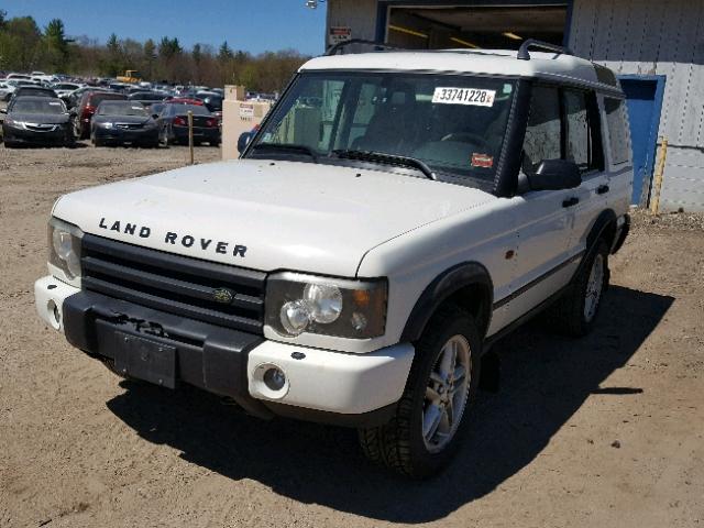 SALTW16433A786072 - 2003 LAND ROVER DISCOVERY WHITE photo 1