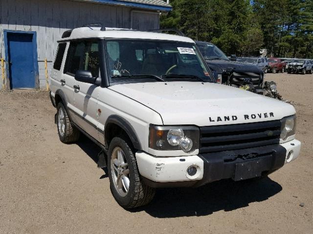 SALTW16433A786072 - 2003 LAND ROVER DISCOVERY WHITE photo 2