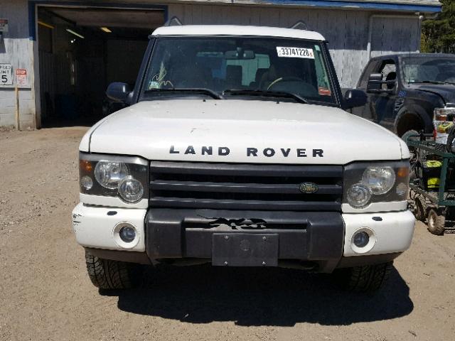 SALTW16433A786072 - 2003 LAND ROVER DISCOVERY WHITE photo 9