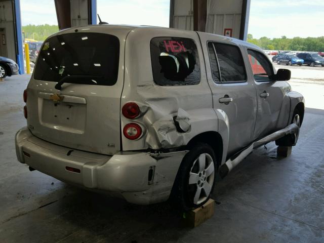 3GNCA13D68S697734 - 2008 CHEVROLET HHR LS SILVER photo 4