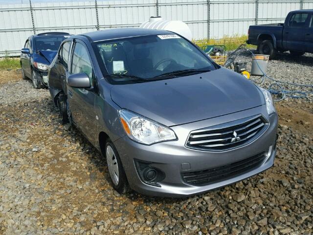 ML32F3FJ4HHF07284 - 2017 MITSUBISHI MIRAGE G4 GRAY photo 1