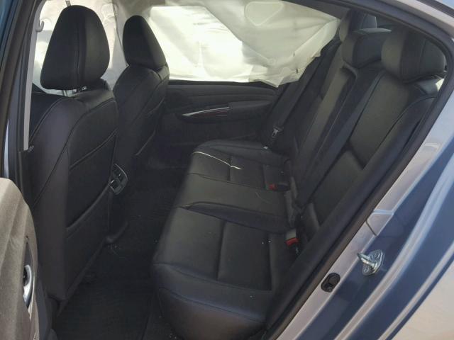 19UUB2F5XFA015619 - 2015 ACURA TLX TECH SILVER photo 6