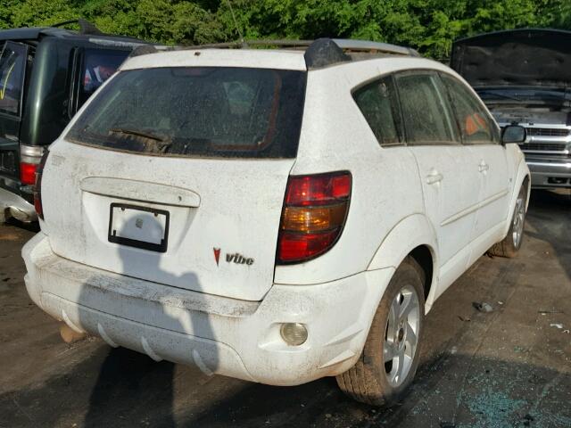 5Y2SL64843Z449412 - 2003 PONTIAC VIBE WHITE photo 4