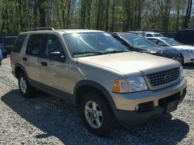 1FMZU83K53ZA77918 - 2003 FORD EXPLORER X GOLD photo 1