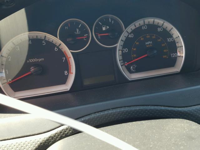 KL1TD5DE8BB189578 - 2011 CHEVROLET AVEO LS BLACK photo 8