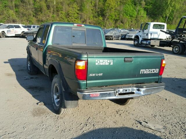 4F4ZR17U51TM00235 - 2001 MAZDA B3000 CAB GREEN photo 3