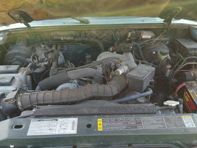 4F4ZR17U51TM00235 - 2001 MAZDA B3000 CAB GREEN photo 7