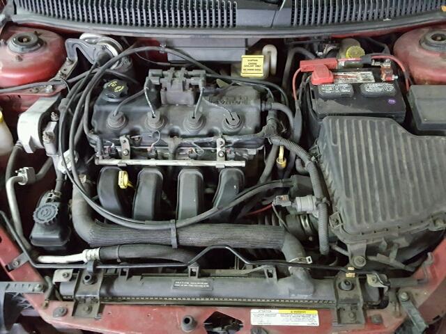 1B3ES56C05D250452 - 2005 DODGE NEON RED photo 7