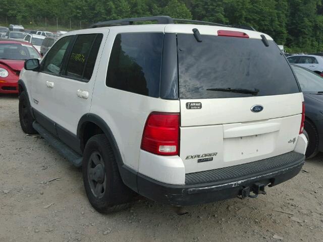 1FMDU75W52ZB78346 - 2002 FORD EXPLORER L WHITE photo 3