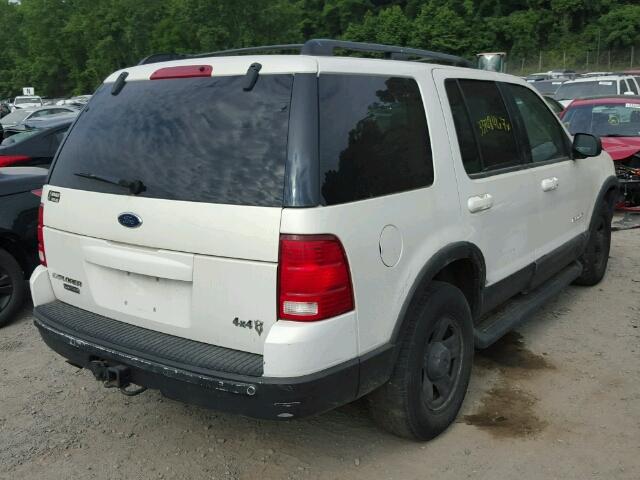 1FMDU75W52ZB78346 - 2002 FORD EXPLORER L WHITE photo 4