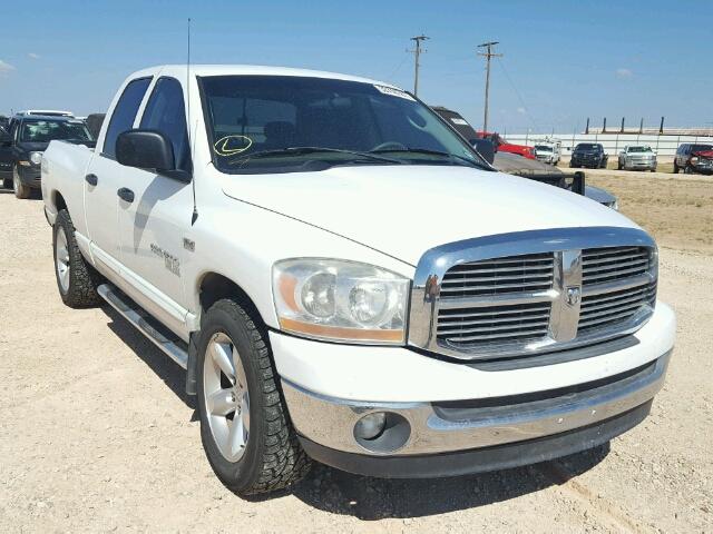 1D7HA18276S685256 - 2006 DODGE RAM 1500 S WHITE photo 1