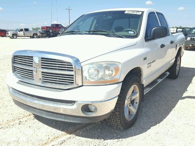 1D7HA18276S685256 - 2006 DODGE RAM 1500 S WHITE photo 2