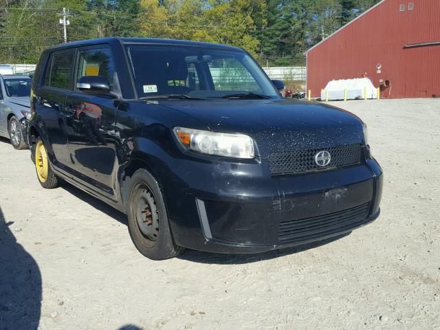 JTLKE50E781058720 - 2008 TOYOTA SCION BLACK photo 1