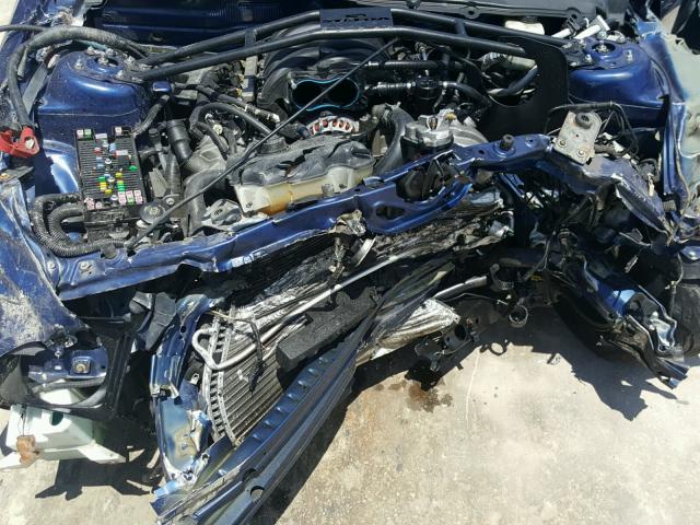 1ZVHT82H075293484 - 2007 FORD MUSTANG GT BLUE photo 7