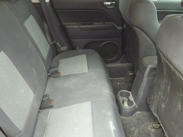 1J4FT47A69D220217 - 2009 JEEP COMPASS SP RED photo 6