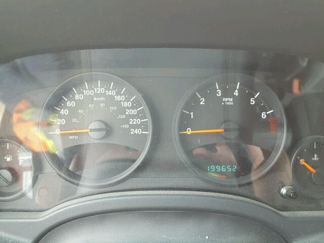 1J4FT47A69D220217 - 2009 JEEP COMPASS SP RED photo 8