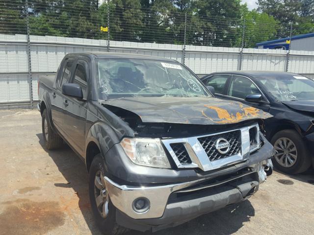 1N6AD0ER1AC426440 - 2010 NISSAN FRONTIER C GRAY photo 1