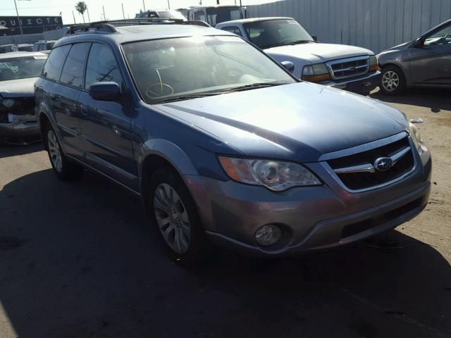 4S4BP66C097334702 - 2009 SUBARU OUTBACK 2. BLUE photo 1