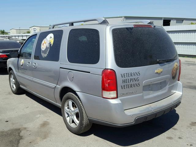 1GNDV33L95D256185 - 2005 CHEVROLET UPLANDER L 银色 照片 3