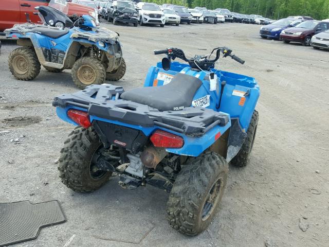 4XASEE574GA258207 - 2016 POLARIS SPORTSMAN BLUE photo 4