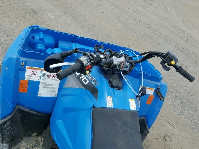 4XASEE574GA258207 - 2016 POLARIS SPORTSMAN BLUE photo 5