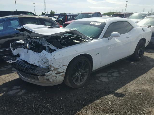 2C3CDZBT1HH604942 - 2017 DODGE CHALLENGER WHITE photo 2