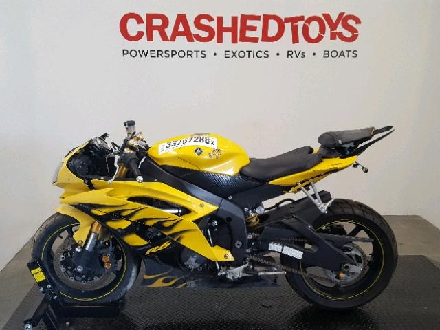 JYARJ16E98A001243 - 2008 YAMAHA YZFR6 YELLOW photo 3