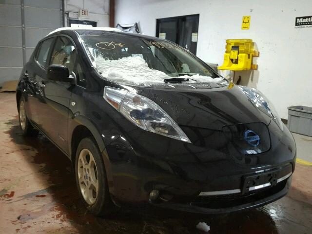 JN1AZ0CP7CT024112 - 2012 NISSAN LEAF SV BLACK photo 1