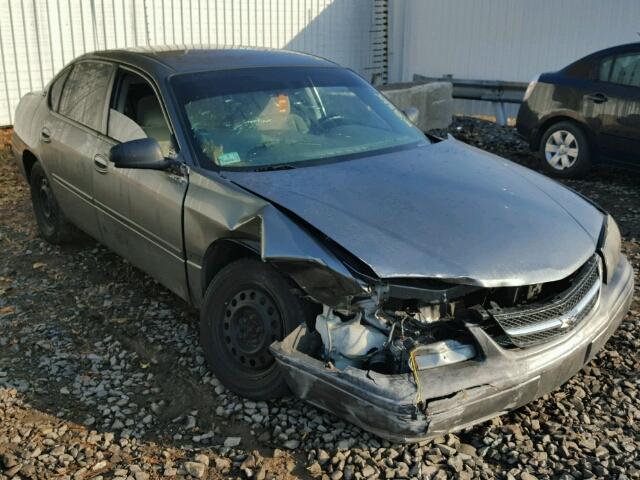 2G1WF52E359127216 - 2005 CHEVROLET IMPALA GRAY photo 1