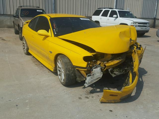 6G2VX12G44L253996 - 2004 PONTIAC GTO YELLOW photo 1